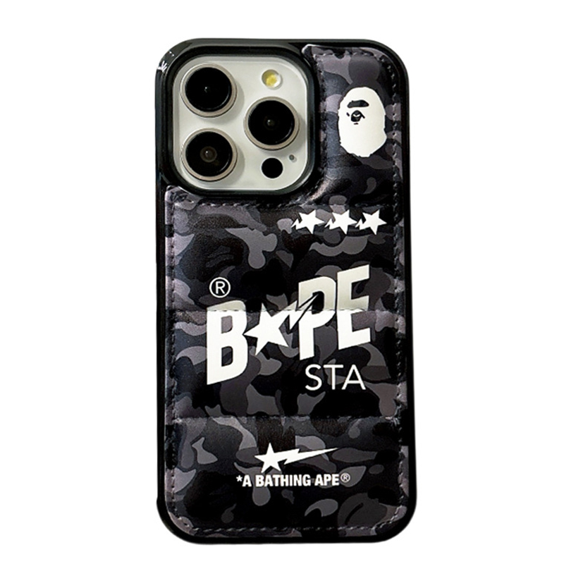 Camouflage Down Jacket iPhone Case