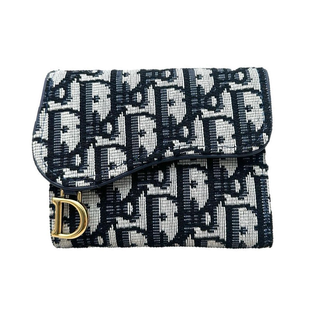 Fashion CD Wallet Card Holder & Coin Purse With Snap Closure