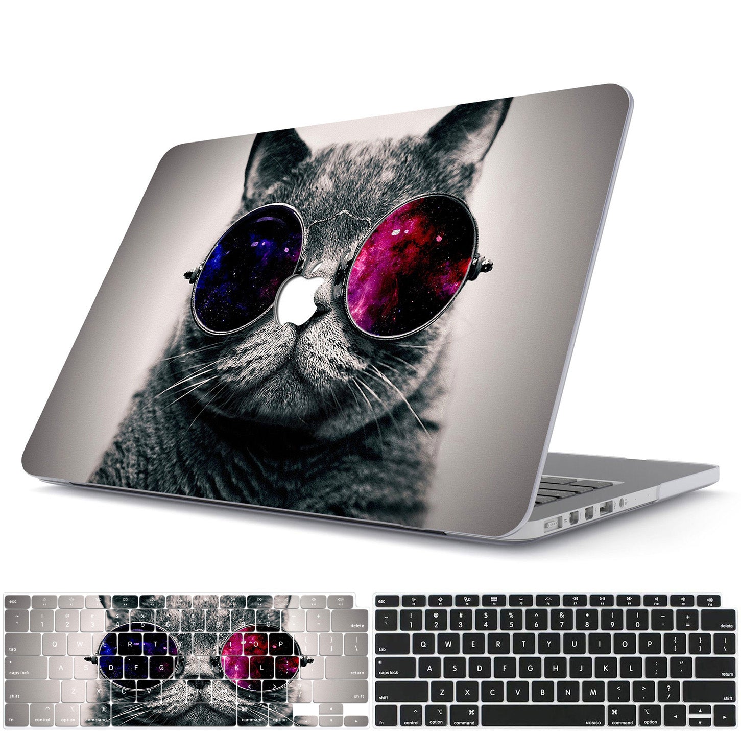 Cool Face Cat Macbook Case-BELKCASE
