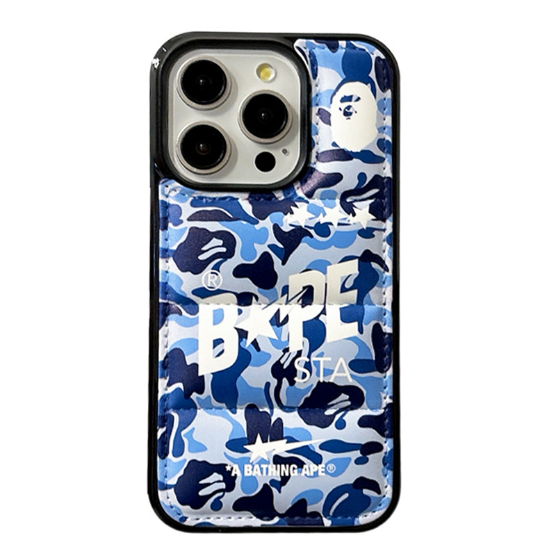 Camouflage Down Jacket iPhone Case
