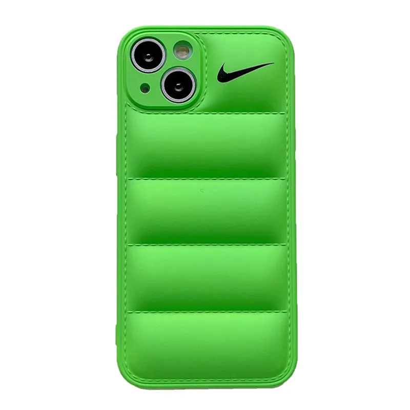 3D Goose Down Jacket Trend iphone Case-Soft Cushioning
