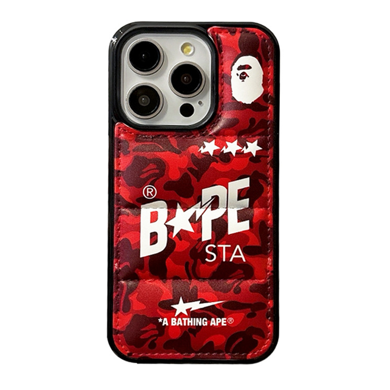 Camouflage Down Jacket iPhone Case