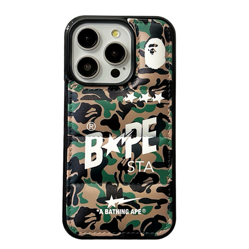 Camouflage Down Jacket iPhone Case