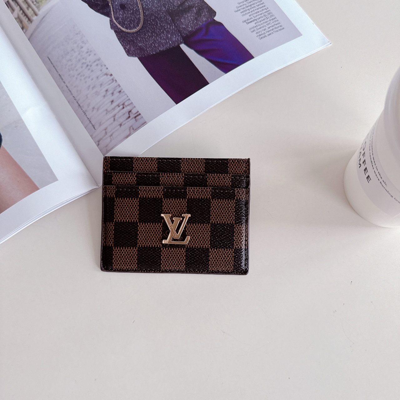 Classic Luxury Leather Wallet Card Holder