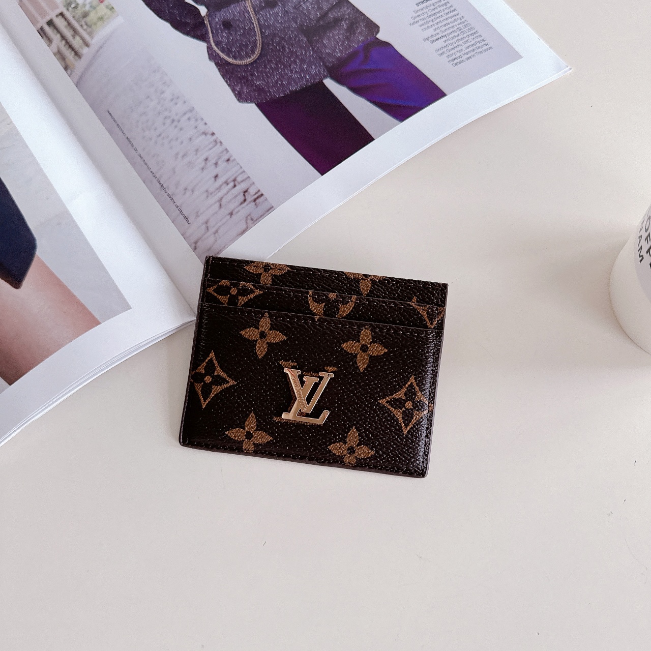 Classic Luxury Leather Wallet Card Holder