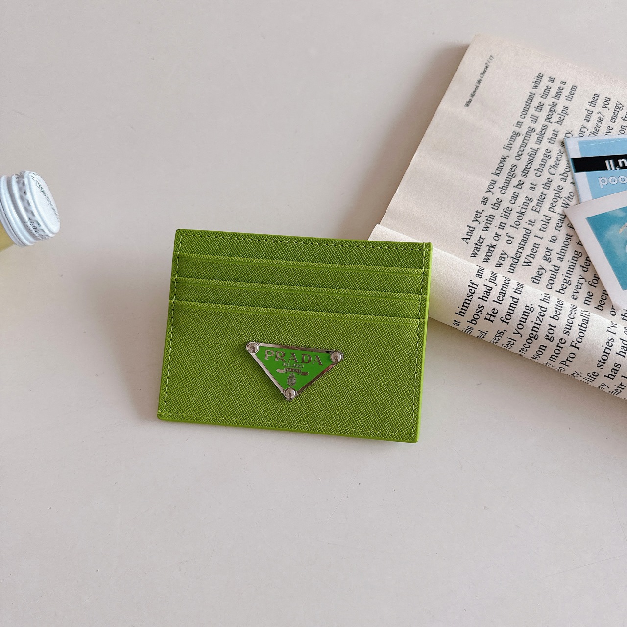 Classic PR Leather Wallet Card Holder