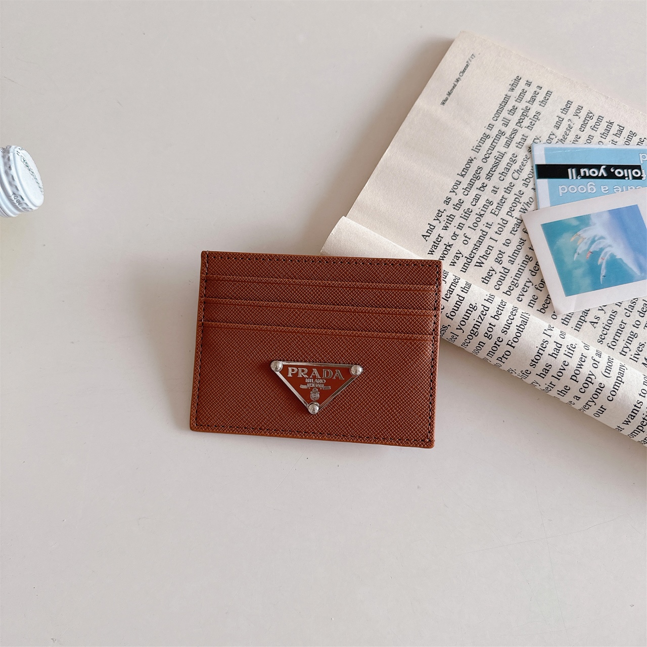 Classic PR Leather Wallet Card Holder