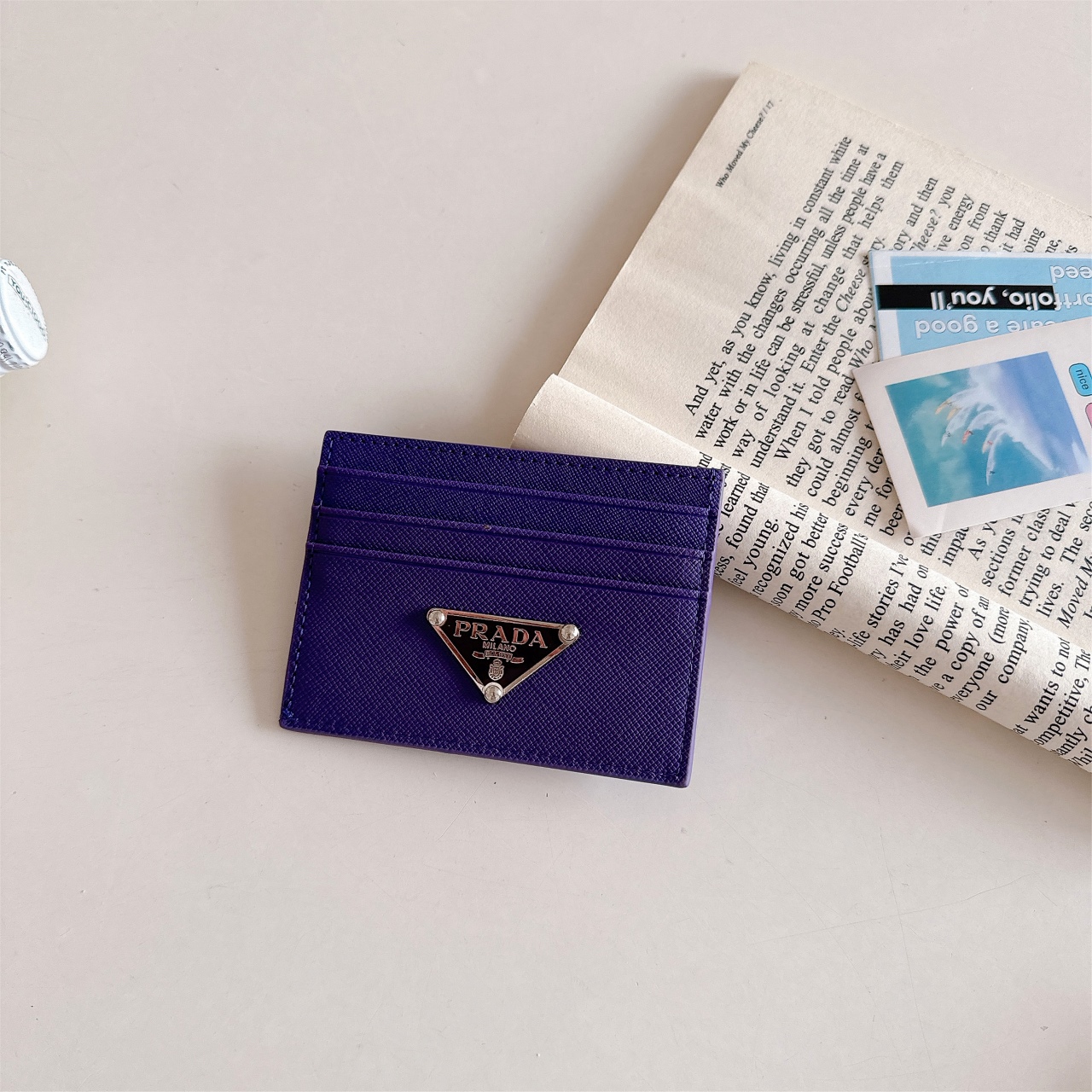 Classic PR Leather Wallet Card Holder