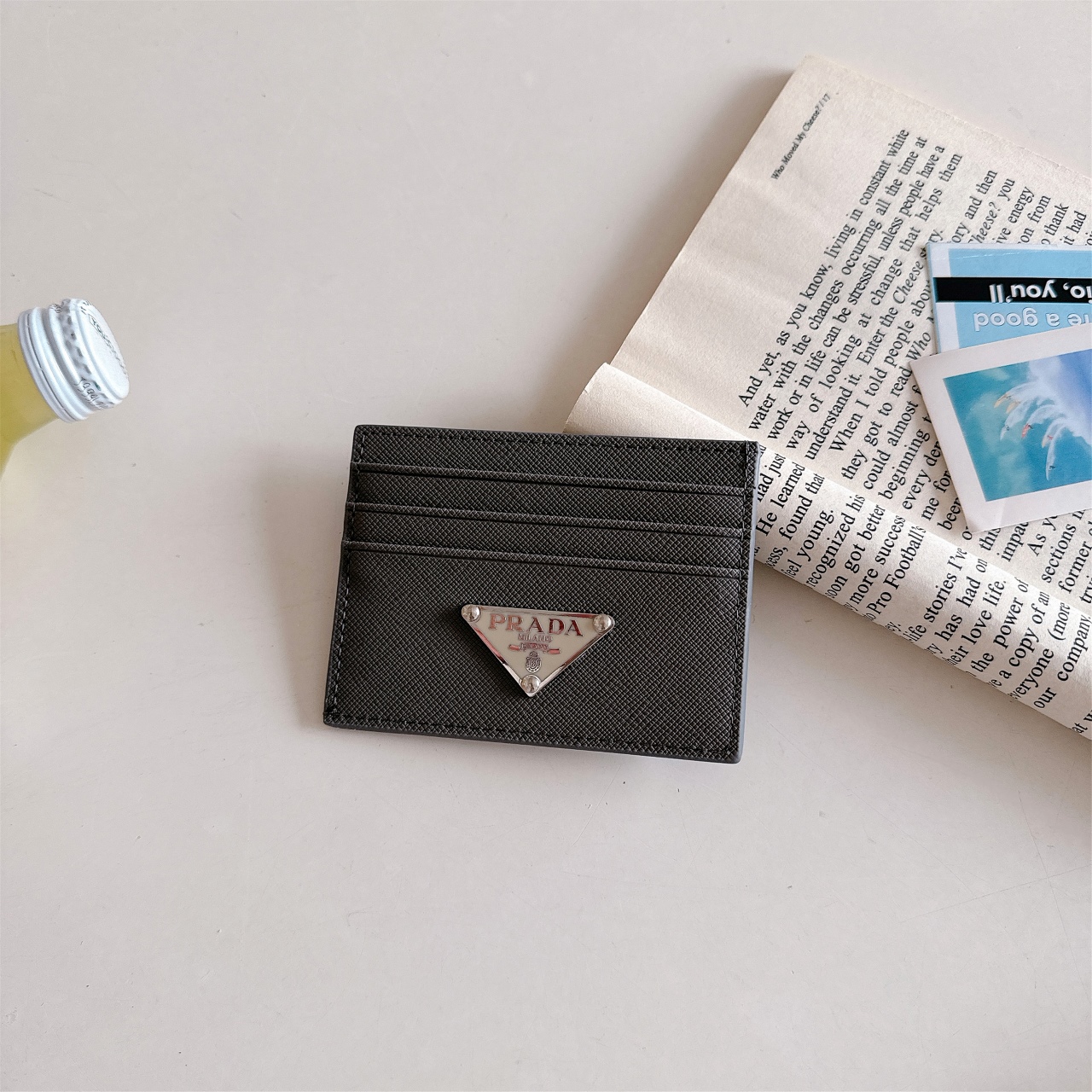 Classic PR Leather Wallet Card Holder