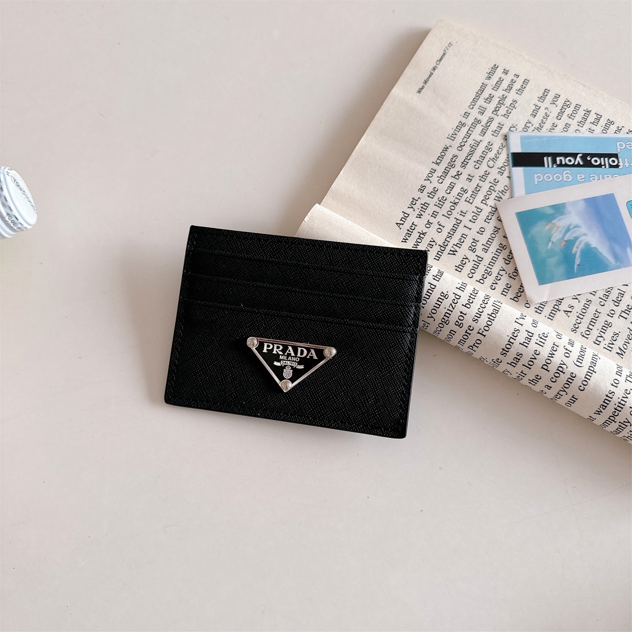 Classic PR Leather Wallet Card Holder