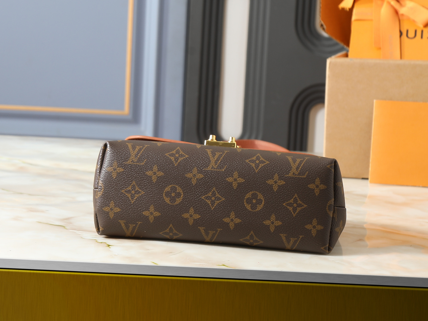 Louis Vuitton Madeleine BB Leather Monogram Handbag