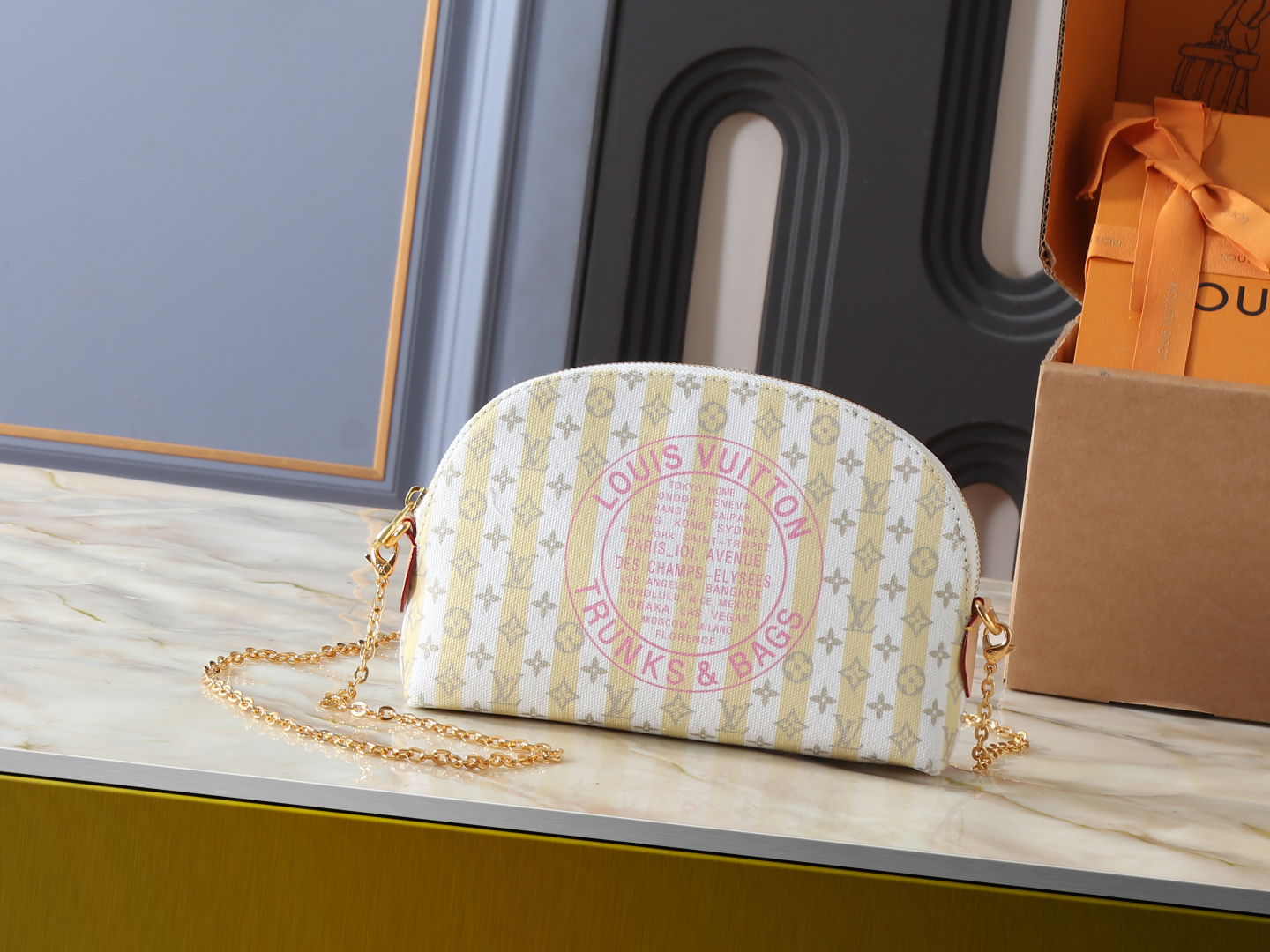 Louis Vuitton Pochette Cosmétique PM Canvas Toiletry Pouch