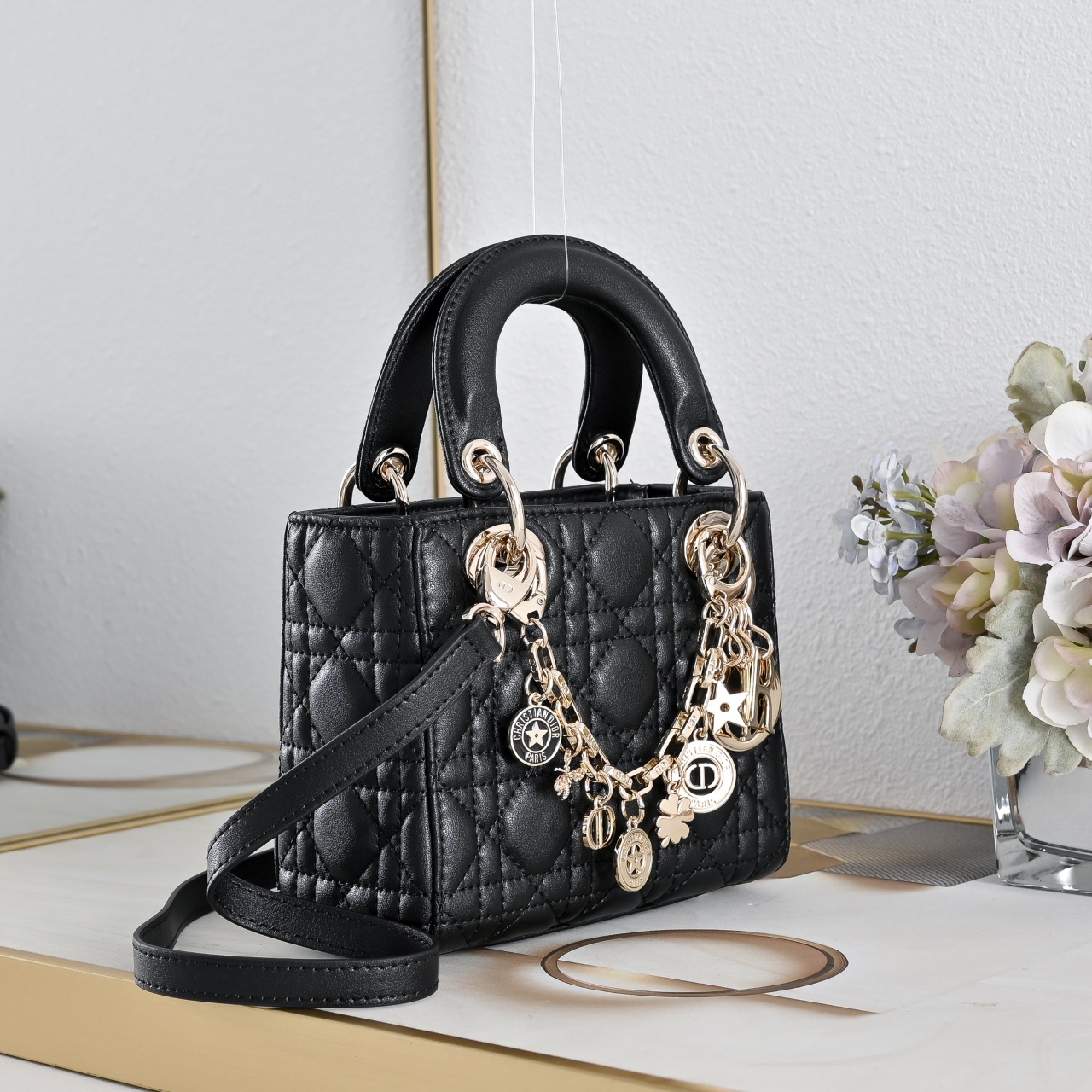 Dior Miss Caro Diorling Mini Bag – Raffia with Cannage motif