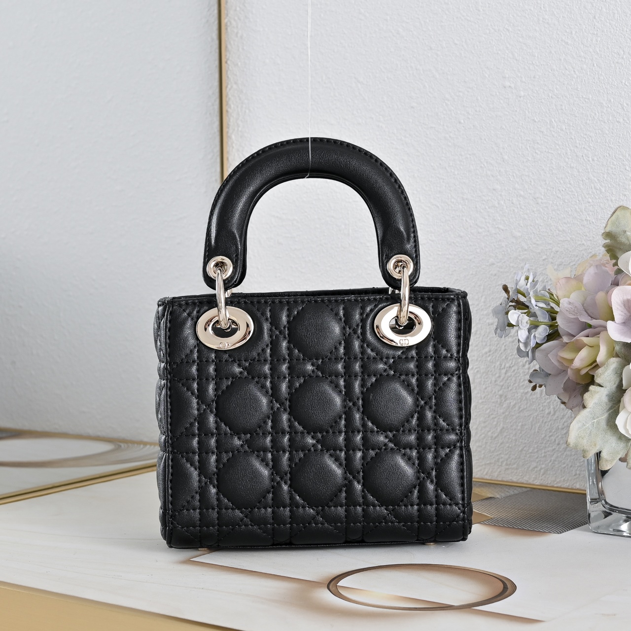 Dior Miss Caro Diorling Mini Bag – Raffia with Cannage motif