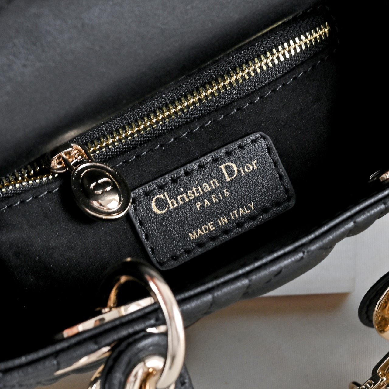 Dior Miss Caro Diorling Mini Bag – Raffia with Cannage motif