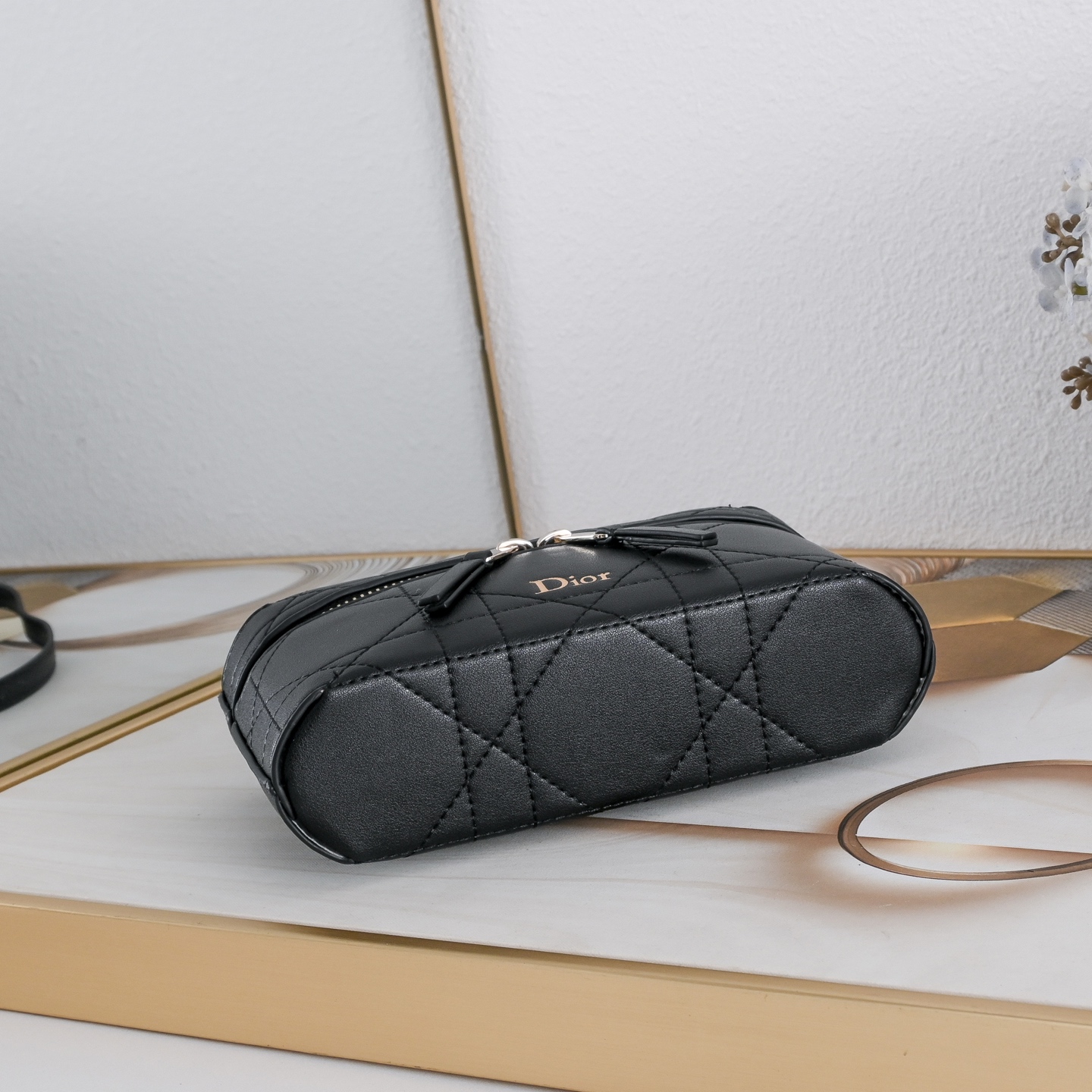 Dior Trianon Soft Mini Leather Vanity Bag