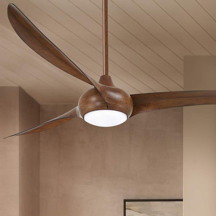 52" Minka Aire Light Wave Indoor LED Ceiling Fan with Light and Remote Control