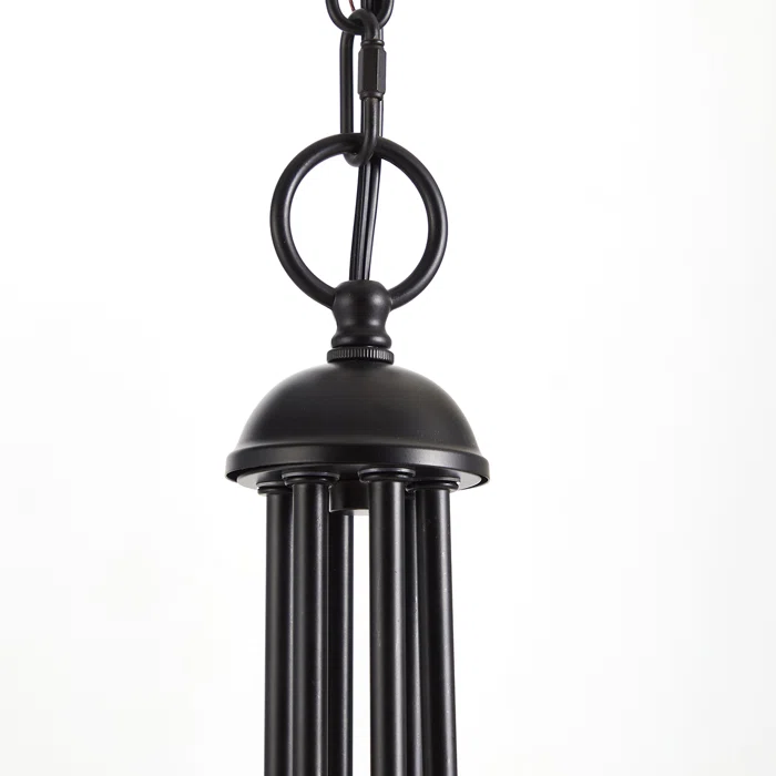 6 - Light Dimmable Classic / Traditional Chandelier，72" Adjustable Chain