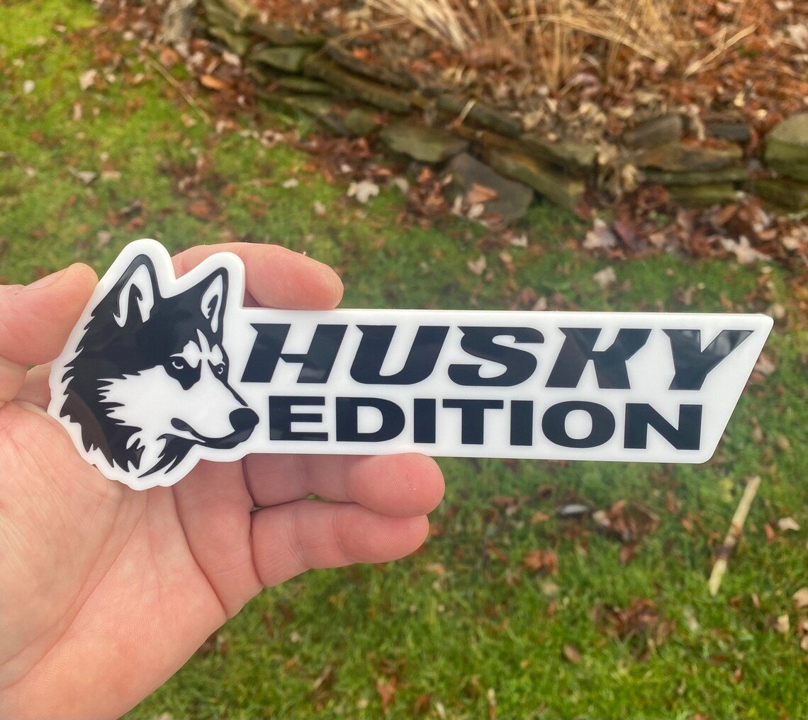 Dog Car Badge Laser Cutting Car Emblem