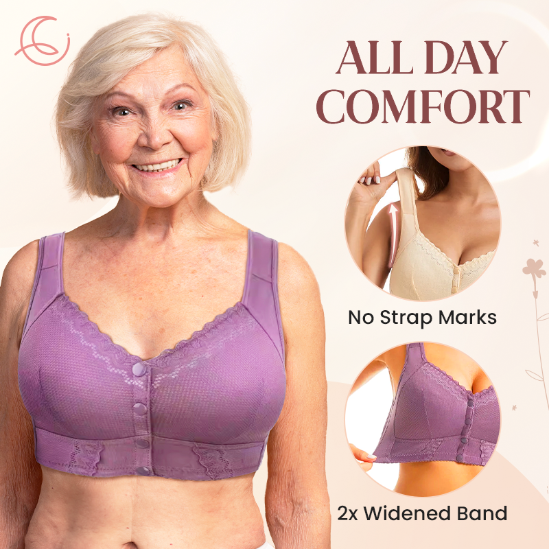 Moona Bra -49% OFF - Front Closure Breathable Bra for Seniors