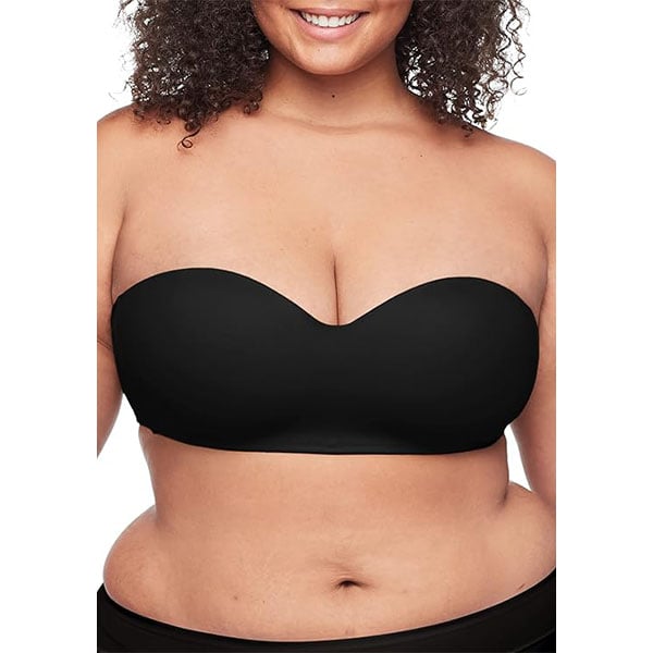 SALE 49% OFF - Full Support Seamless Strapless Convertible Bandeau Bra