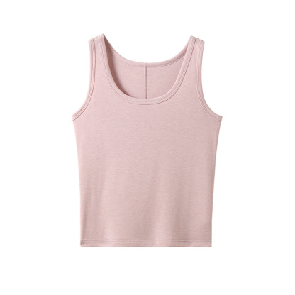 女春夏純色萊賽爾天絲背心