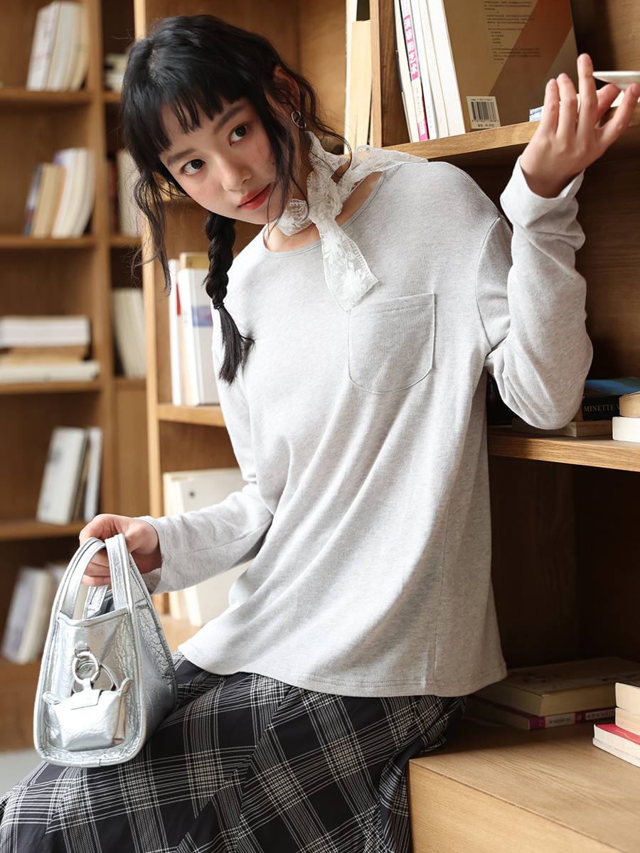 女春夏天絲亞麻長袖罩衫