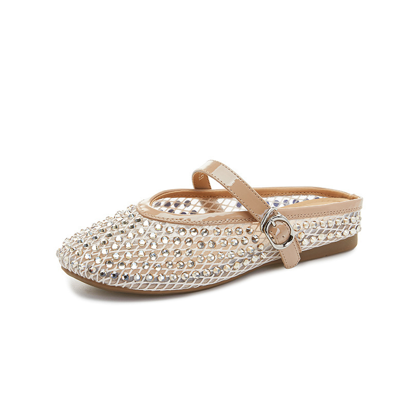 女夏包頭高級感半拖鞋