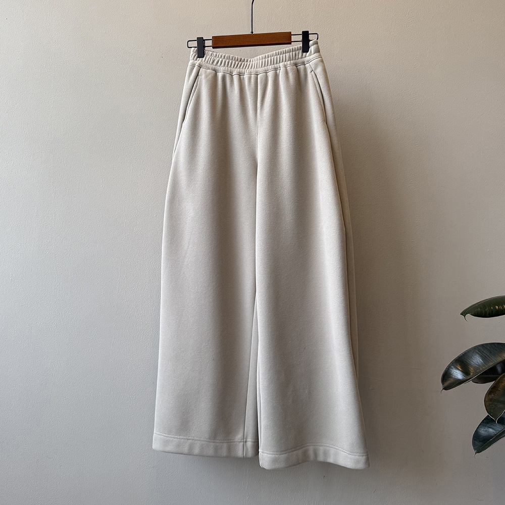 女士秋冬簡約加絨高腰衛褲