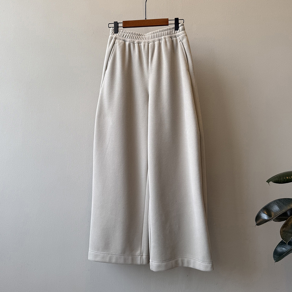 女士秋冬簡約加絨高腰衛褲