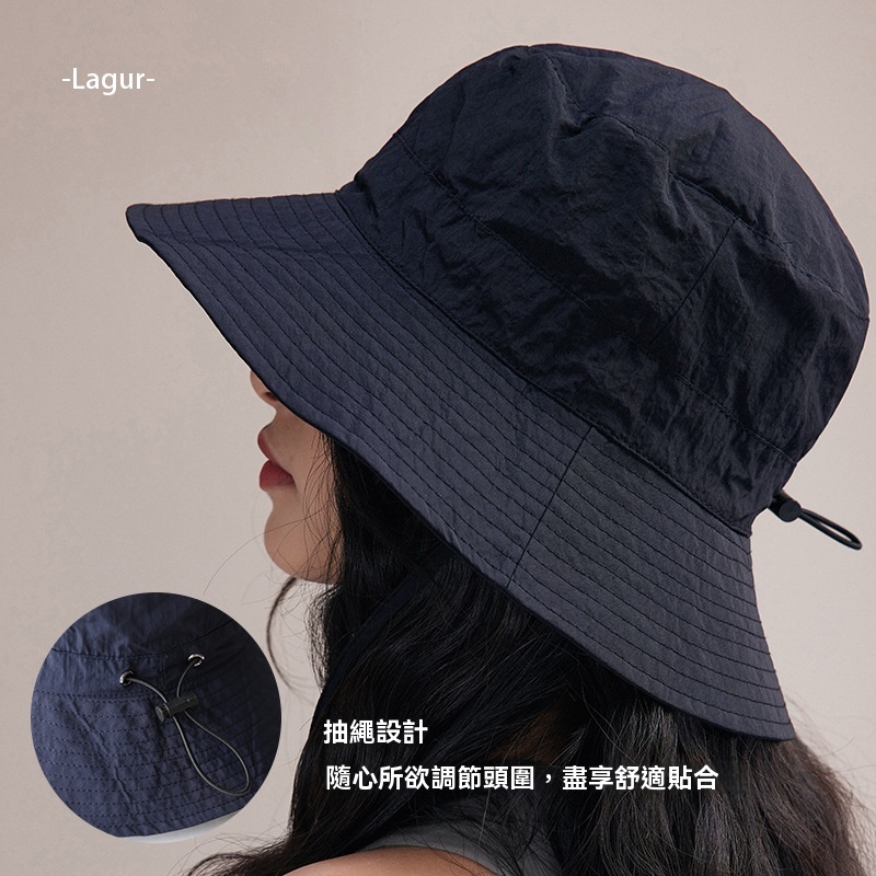 輕量速乾可摺疊漁夫帽