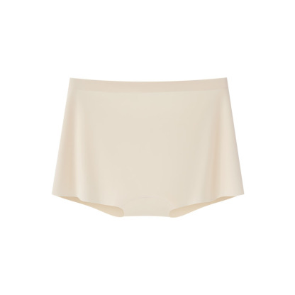 女薄款無痕不卷邊防平角內褲