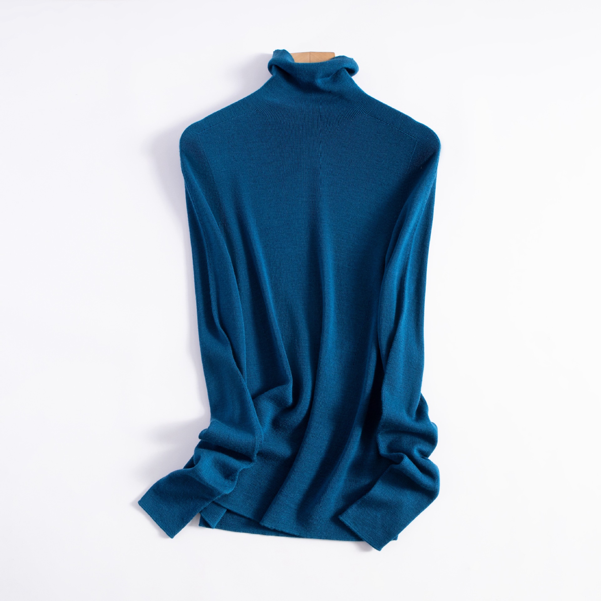 女士無縫一體手指套羊毛衫