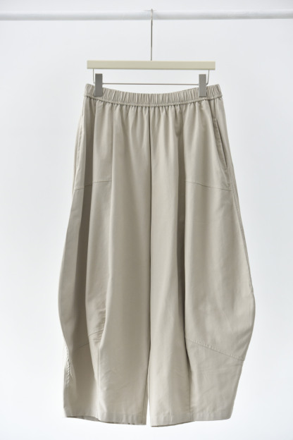 女士春秋立體分割抗皺垂感休閒褲