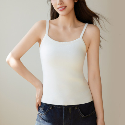 女士秋冬德絨吊帶背心