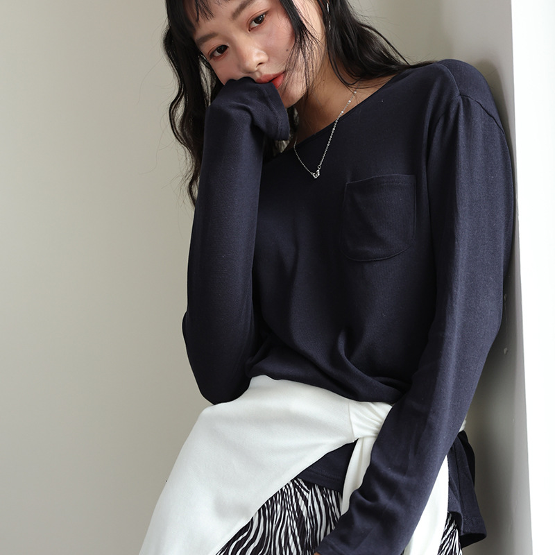 女春夏天絲亞麻長袖罩衫