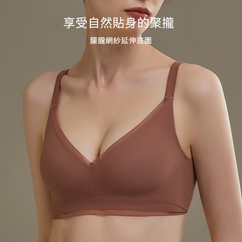 100%桑蠶絲內裡無痕內衣