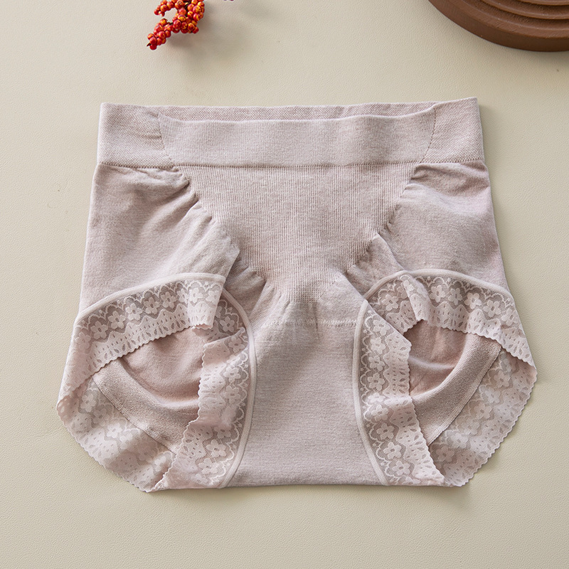 女士中高腰提臀輕塑形收腹內褲