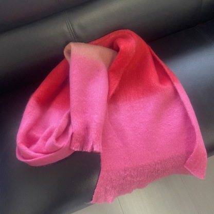 秋冬AC格子圍巾