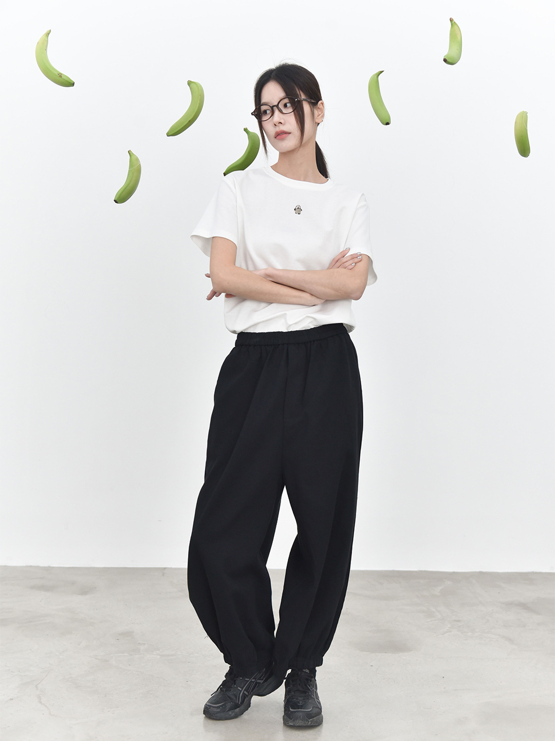女春夏企鵝銀行短袖T恤