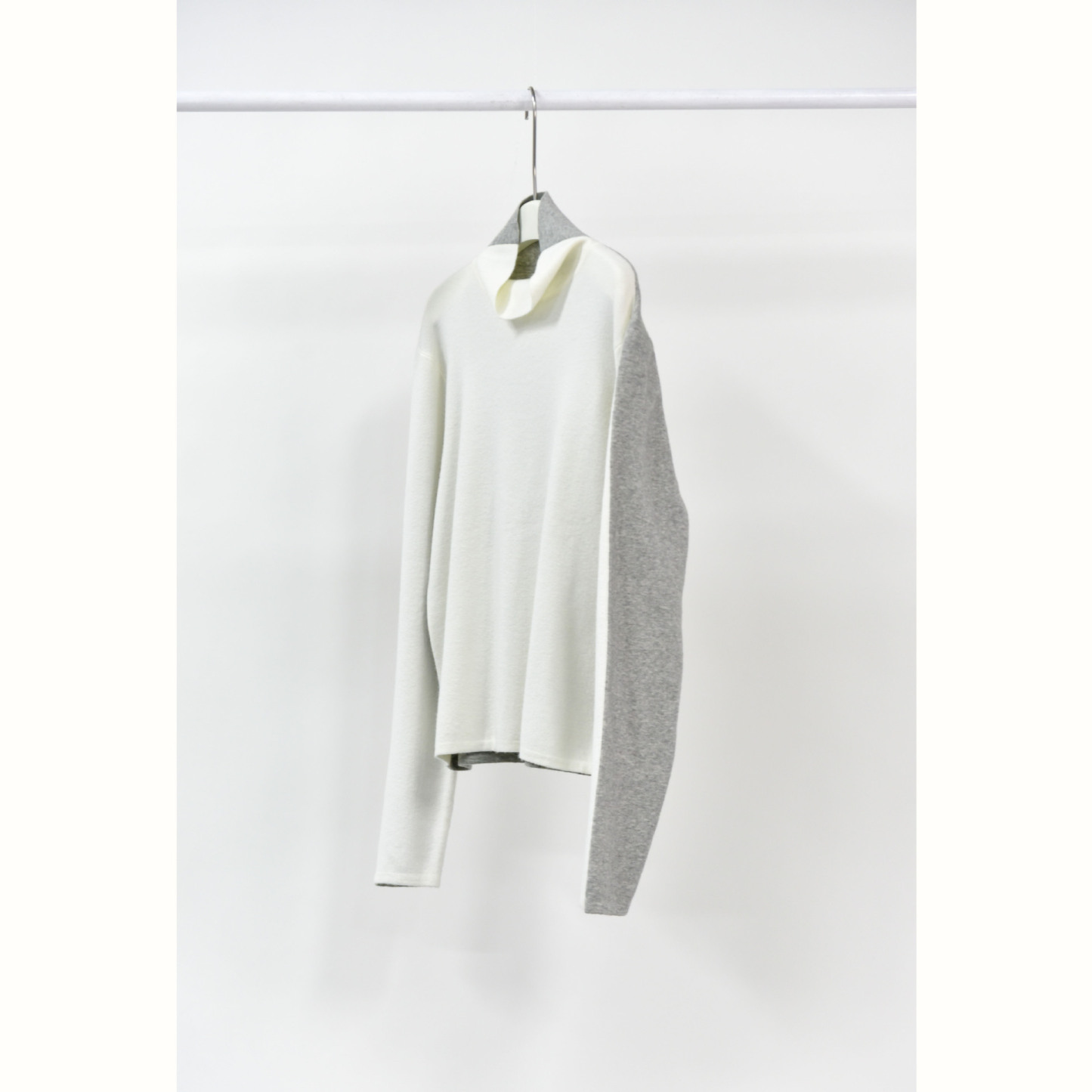 女士秋冬拼色軟糯高領打底