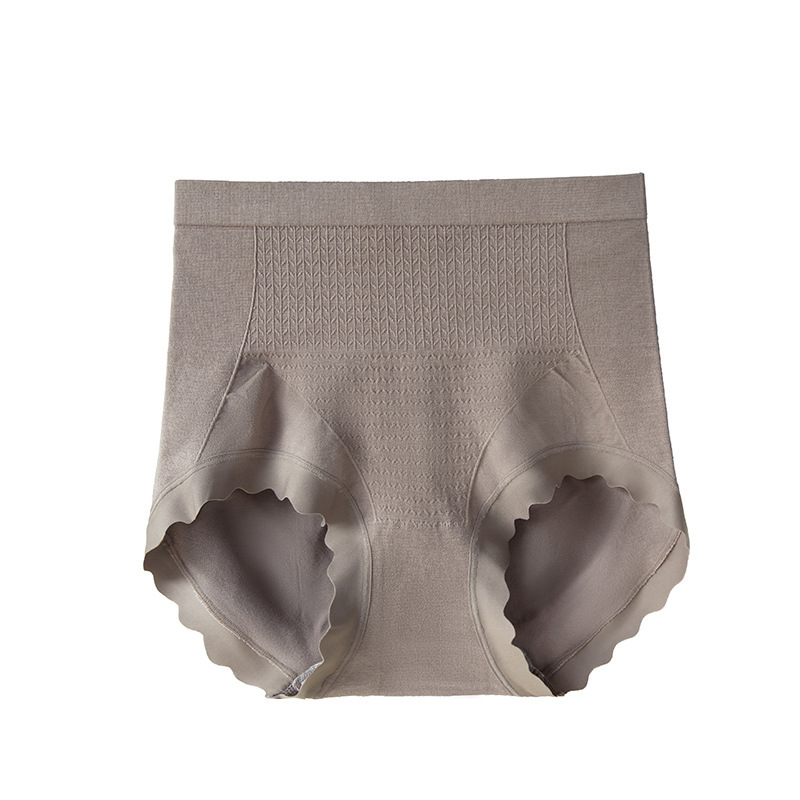 女士桑蠶絲無縫大碼高腰內褲