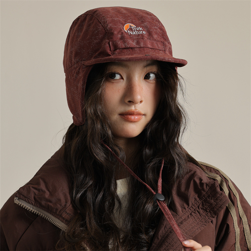 復古護耳防風防水風雪帽