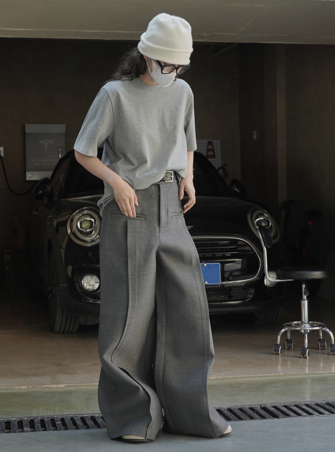 女士春夏廓形柔棉短T恤