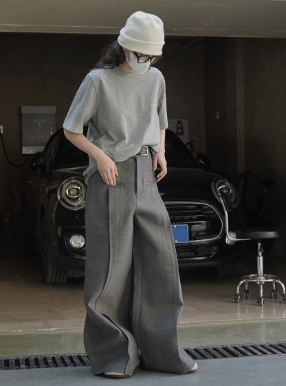 女士春夏廓形柔棉短T恤