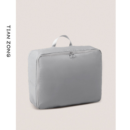 布藝可壓縮羽絨服收納袋