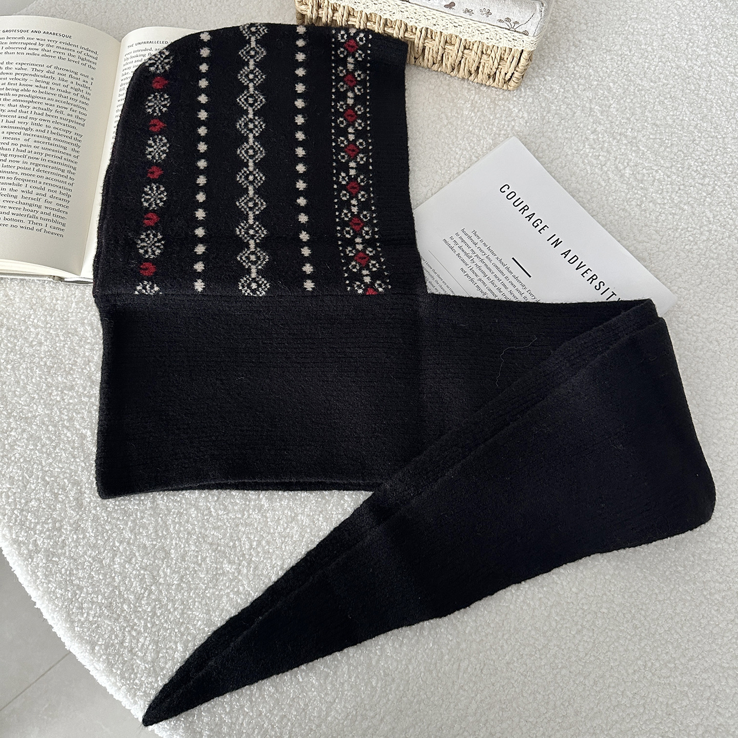 巴拉克拉法帽圍巾一體披肩帽