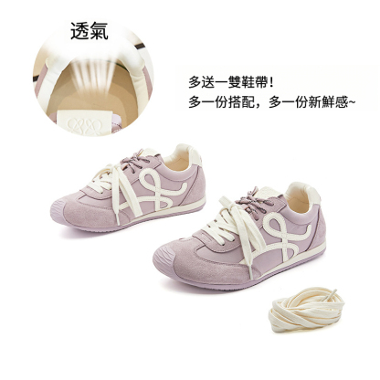 女士春秋芒果頭德訓鞋
