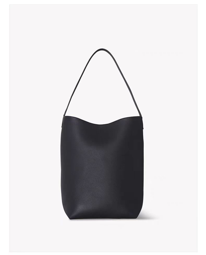 荔枝紋大容量頭層皮水桶包