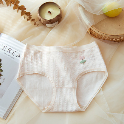 輕氧肌理感提花內褲